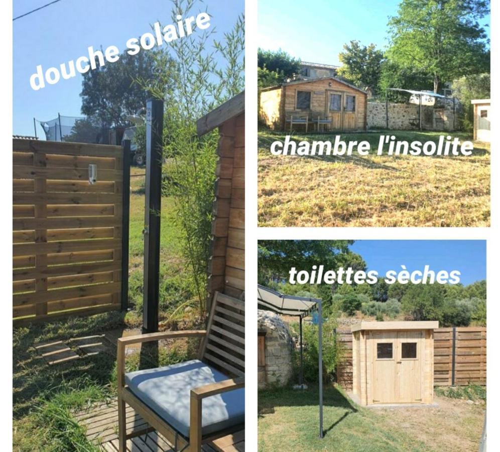 Bastide Bellugue Maison d'hôtes à La Ferme à 3 minutes de Lourmarin Cadenet Exterior foto